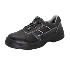 Изображение товара Полуботинки рабочие из искусственной кожи с защитным подноском размер 45 черные Мистраль Аскет (134503)