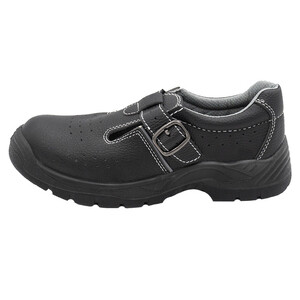 Сандалии рабочие из искусственной кожи с защитным подноском размер 42 черные Мистраль Аскет (134464)