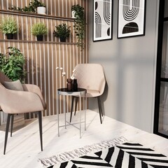 Декоративная рейка МДФ 35х16х2700 мм дуб винтаж Стильный Дом - фото 2