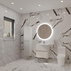 Панель композитная SPC 1200х600х2,5 мм Stella Novita Wall глянцевая гималаи 2,88 кв.м (4 шт.) - фото 3