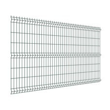 Секция заборная 3D Medium 1530х2500 мм d4 мм ячейка 55х200 мм зеленая RAL 6005 Grand Line