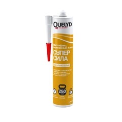 Клей монтажный акриловый Quelyd Мастификс Супер Сила белый 280 мл - фото 3