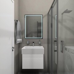 Плитка облицовочная Kerama Marazzi Таделакт серая 1191x595x9 мм (3 шт.= 2,151 кв.м) - фото 11