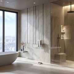 Керамогранит Kerranova Bereg серо-бежевый 1200х600х10 мм (2 шт.=1,44 кв.м) - фото 10