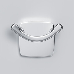 Крючок для ванной AM.PM Gem двойной на шуруп металл хром (A9035600) - фото 5