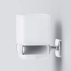 Стакан для ванной AM.PM Gem с держателем стекло матовый/металл хром (A9034300) - фото 5