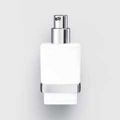 Дозатор для мыла AM.PM Gem с держателем стекло матовый/металл хром (A9036900) - фото 6