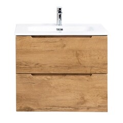 Изображение товара Тумба под раковину BelBagno Etna 60 см подвесная светлое дерево (ETNA-600-2C-SO-RN-P)