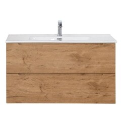 Изображение товара Тумба под раковину BelBagno Etna 80 см подвесная светлое дерево (ETNA-800-2C-SO-RN-P)