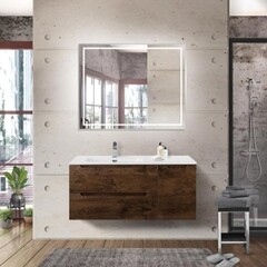 Тумба под раковину BelBagno Etna 100 см подвесная светлое дерево (ETNA-1000-2C-1A-SO-RN-L) - фото 3