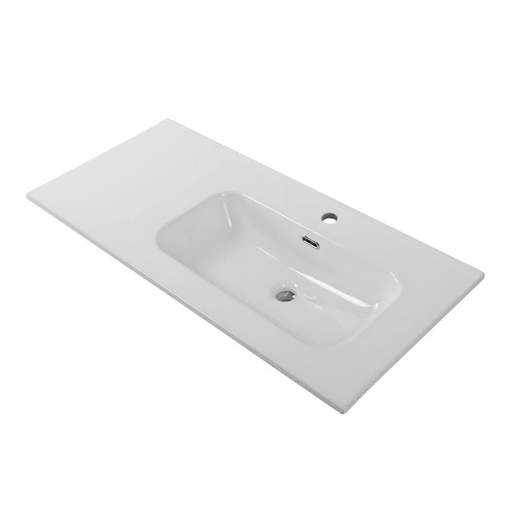 

Раковина для тумбы BelBagno 100 см правая, Белый