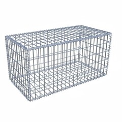 Изображение товара Габион сетчатый 400х400х1900 мм ячейка 50х50 мм цинк Таврос