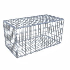 Габион сетчатый 400х400х1400 мм ячейка 50х50 мм цинк Таврос
