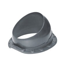 Проходной элемент Krovent Base-VT Wave 125/150 для готовой кровли из металлочерепицы серый