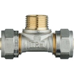 Тройник Terma 20 обж(ц) х 3/4 НР(ш) х 20 обж(ц) (35712) - фото 3