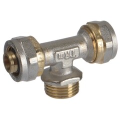 Тройник Terma 20 обж(ц) х 3/4 НР(ш) х 20 обж(ц) (35712) - фото 2