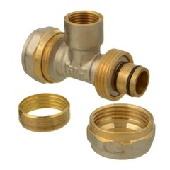 Тройник Terma 16 обж(ц) х 1/2 ВР(г) х 16 обж(ц) (35603) - фото 2