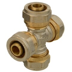 Крестовина Terma 16 обж(ц) х 16 обж(ц) х 16 обж(ц) х 16 обж(ц) (35853) - фото 3