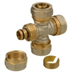 Крестовина Terma 16 обж(ц) х 16 обж(ц) х 16 обж(ц) х 16 обж(ц) (35853) - фото 2