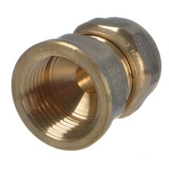 Соединитель прямой Terma 16 обж(ц) х 1/2 ВР(г) (35053) - фото 2