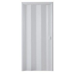 Дверь раздвижная гармошка 690-840x2020 мм белый матовый - фото 1