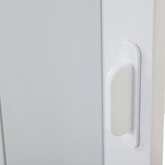 Дверь раздвижная гармошка 690-840x2020 мм белый матовый - фото 6