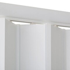 Дверь раздвижная гармошка 690-840x2020 мм белый матовый - фото 5