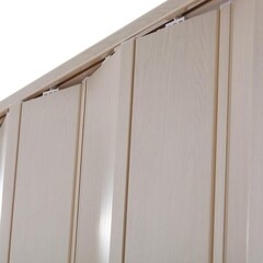 Дверь раздвижная гармошка 690-840x2020 мм дуб беленый - фото 4