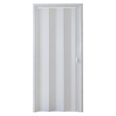 Дверь раздвижная гармошка 690-840x2020 мм ясень серый - фото 1