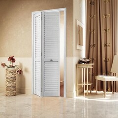 Дверь жалюзийная 603x2005 мм ясень серый - фото 3