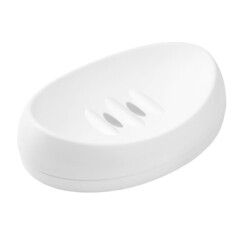 Изображение товара Мыльница для ванной Martika Камея настольная пластик белая (С14-54)