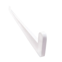 Заглушка торцевая для ПВХ подоконников универсальная белая - фото 4