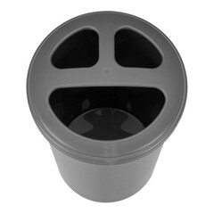 Стакан для ванной Econova Scandi настольный пластик серый (435240611) - фото 4