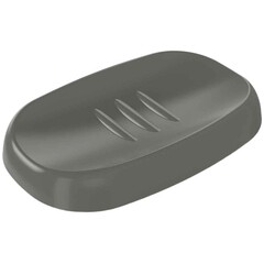 Изображение товара Мыльница для ванной Econova Scandi настольная пластик серая