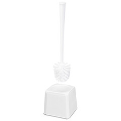 Ершик для унитаза Econova Scandi напольный пластик белый (431501116) - фото 5