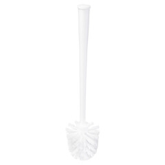 Ершик для унитаза Econova Scandi напольный пластик белый (431501116) - фото 2