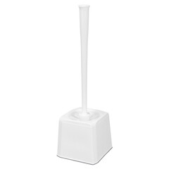 Изображение товара Ершик для унитаза Econova Scandi напольный пластик белый (431501116)