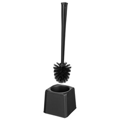 Ершик для унитаза Econova Scandi напольный пластик черный (431501113) - фото 5