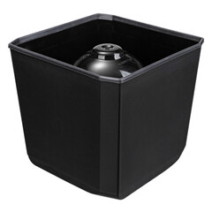 Ершик для унитаза Econova Scandi напольный пластик черный (431501113) - фото 4