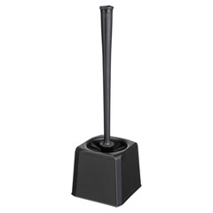 Изображение товара Ершик для унитаза Econova Scandi напольный пластик черный (431501113)