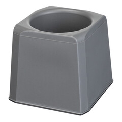 Ершик для унитаза Econova Scandi напольный пластик серый (431501111) - фото 4