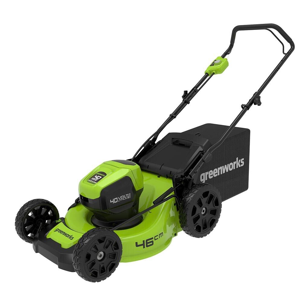 Изображение товара Газонокосилка аккумуляторная Greenworks GD40LM46HP 40 В 46 мм 4Ач Li-Ion 1 АКБ и ЗУ (2514407UB)