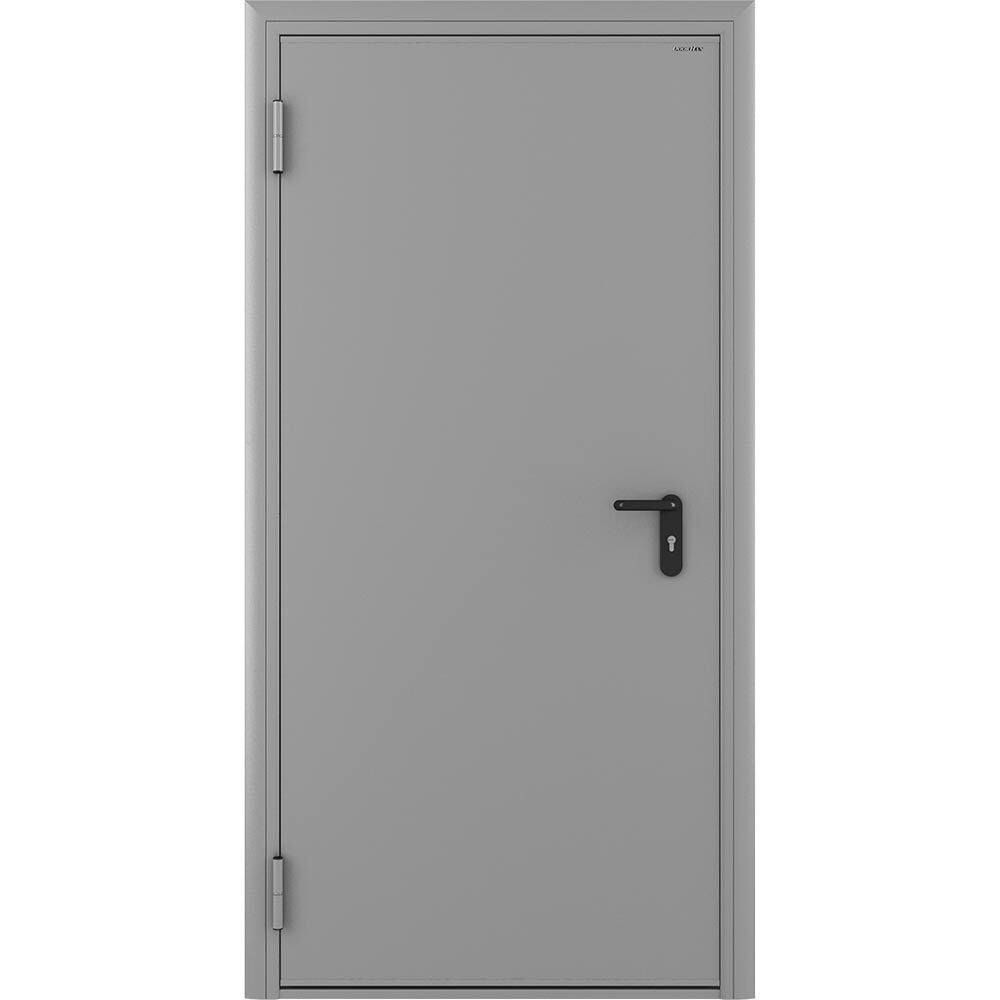 

Дверь техническая DoorHan ДТ-60 глухая левая серый RAL 7035  мм
