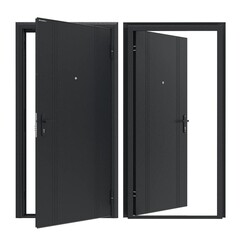 Дверь входная DoorHan Эко правая серый букле - серый букле 880х2050 мм - фото 5