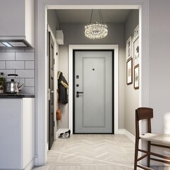 Дверь входная DoorHan Премиум Муссон правая дюна муссон - дюна норд 980х2050 мм - фото 2