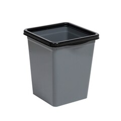 Изображение товара Контейнер для мусора Violet Tandem 14 л пластик серый