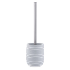 Ершик для унитаза Master House Granit напольный полирезин серый (75212) - фото 1