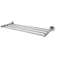 Полка для ванной WasserKraft Rhein 665х208х55 мм пластик/металл хром (K-6211) - фото 1