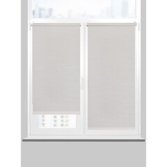 Рулонная штора 140х175 см Decofest Бенита кремовая - фото 10