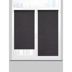 Рулонная штора 50х160 см Decofest Бенита мини графит - фото 10